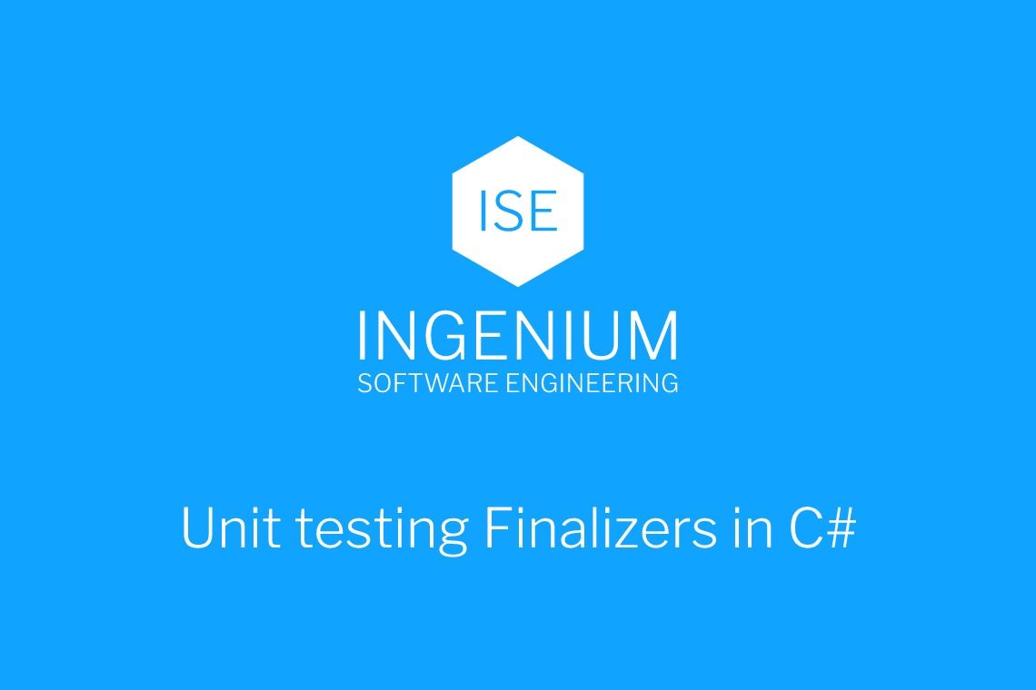 Unit testing Finalizers in C