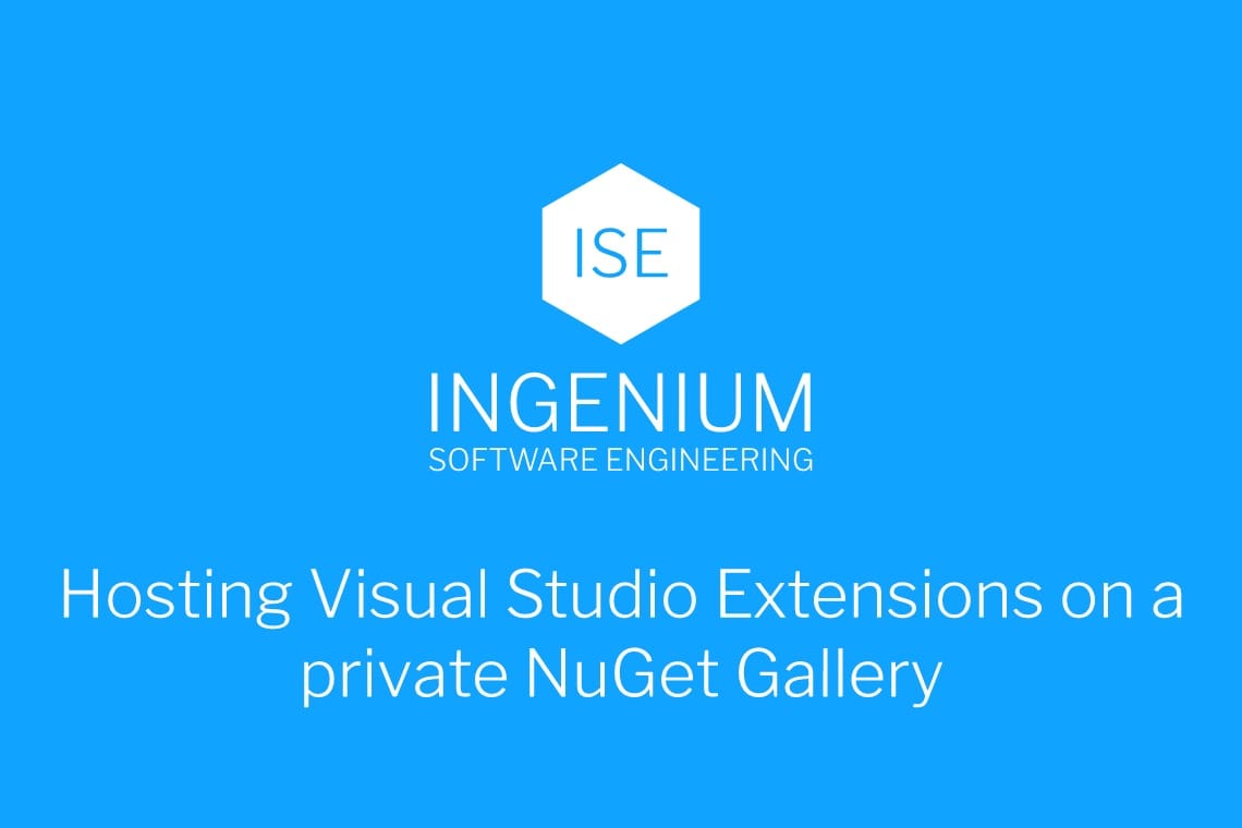 Hosting Visual Studio Extensions on a private NuGet Gallery