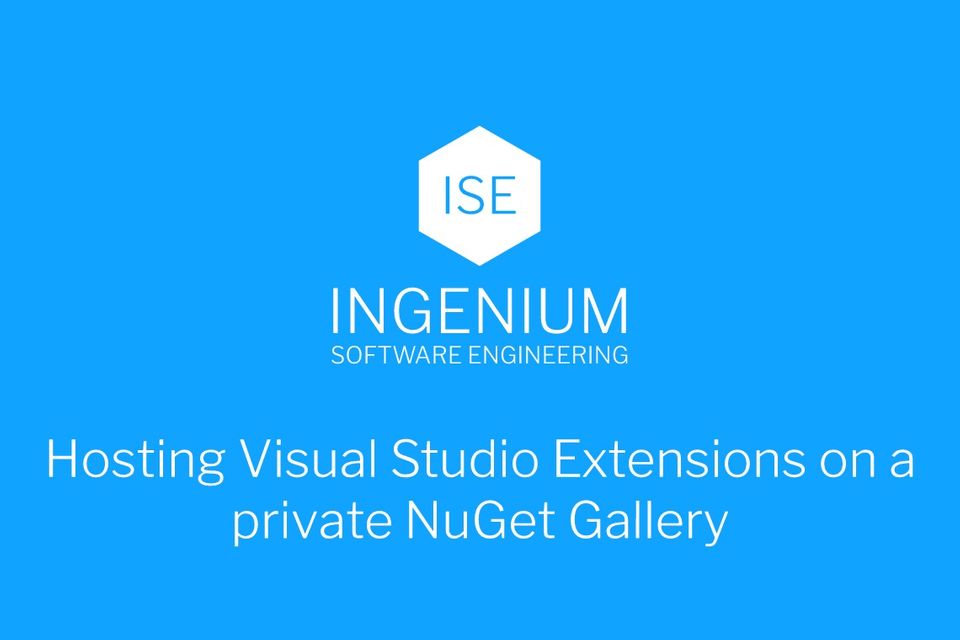 Hosting Visual Studio Extensions on a private NuGet Gallery